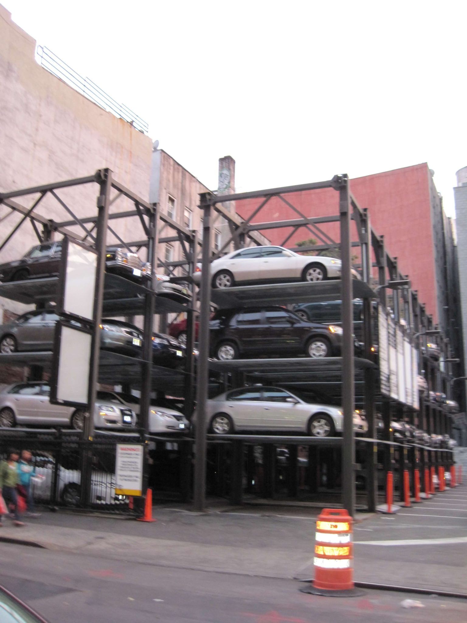 parking elevado en Nueva York