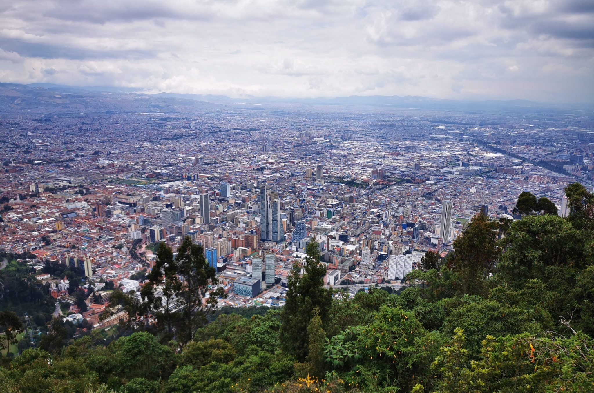 Ciudad de Bogotá vista